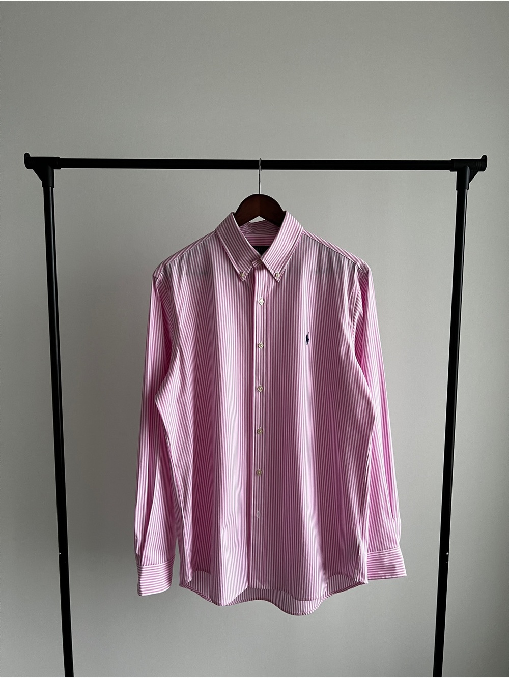 Polo Ralph Lauren Pink Striped Button Up Shirt